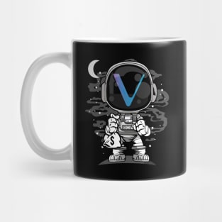 Astronaut Vechain Crypto VET Coin To The Moon Token Cryptocurrency Wallet Birthday Gift For Men Women Kids Mug